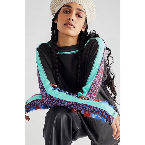 Free People On My Way Cuff Sweater - Picture 1 of 4